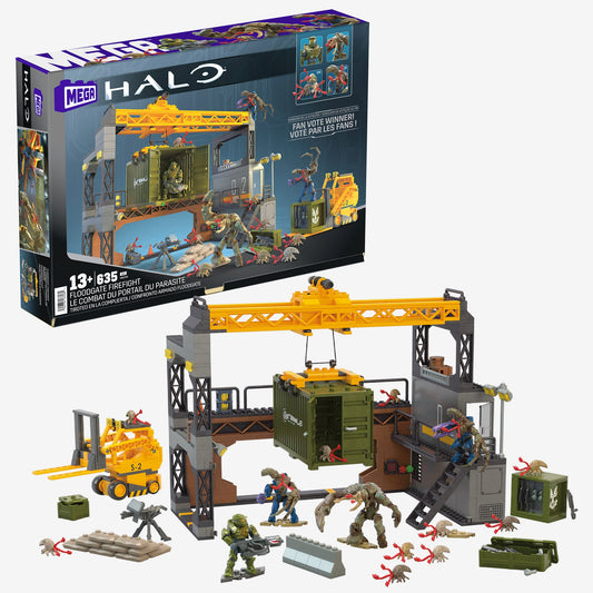 MEGA Halo Floodgate Firefight Building Toy Kit - Bộ Đồ Chơi Lắp Ráp - MEGA (HNC59)
