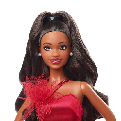 2022 Holiday Barbie, Dark-Brown Hair - Búp Bê Sưu Tầm Cao Cấp - Barbie Signature - Góc nhìn khác 3