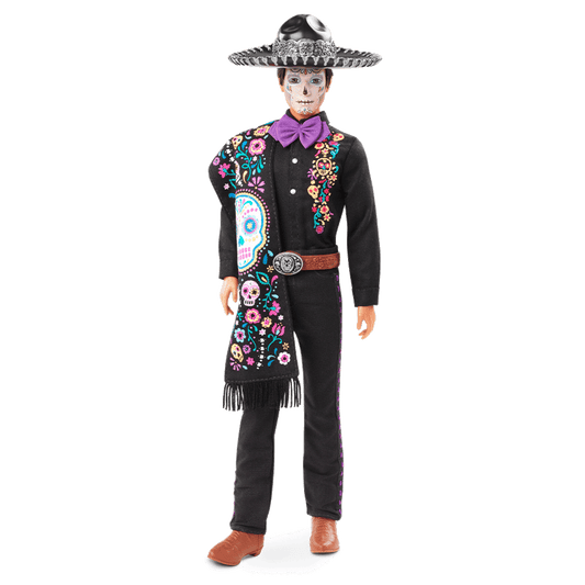 Barbie 2021 Dia De Muertos Ken Doll - Búp Bê Sưu Tầm Lễ Hội Người Chết - Mattel Signature - Hình ảnh sản phẩm