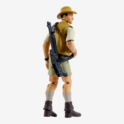Jurassic World Jurassic Park Figure Robert Muldoon Hammond Collection Mô Hình Nhân Vật Khớp Linh Hoạt 3.75 Inch Mattel Creations - Góc nhìn khác 3