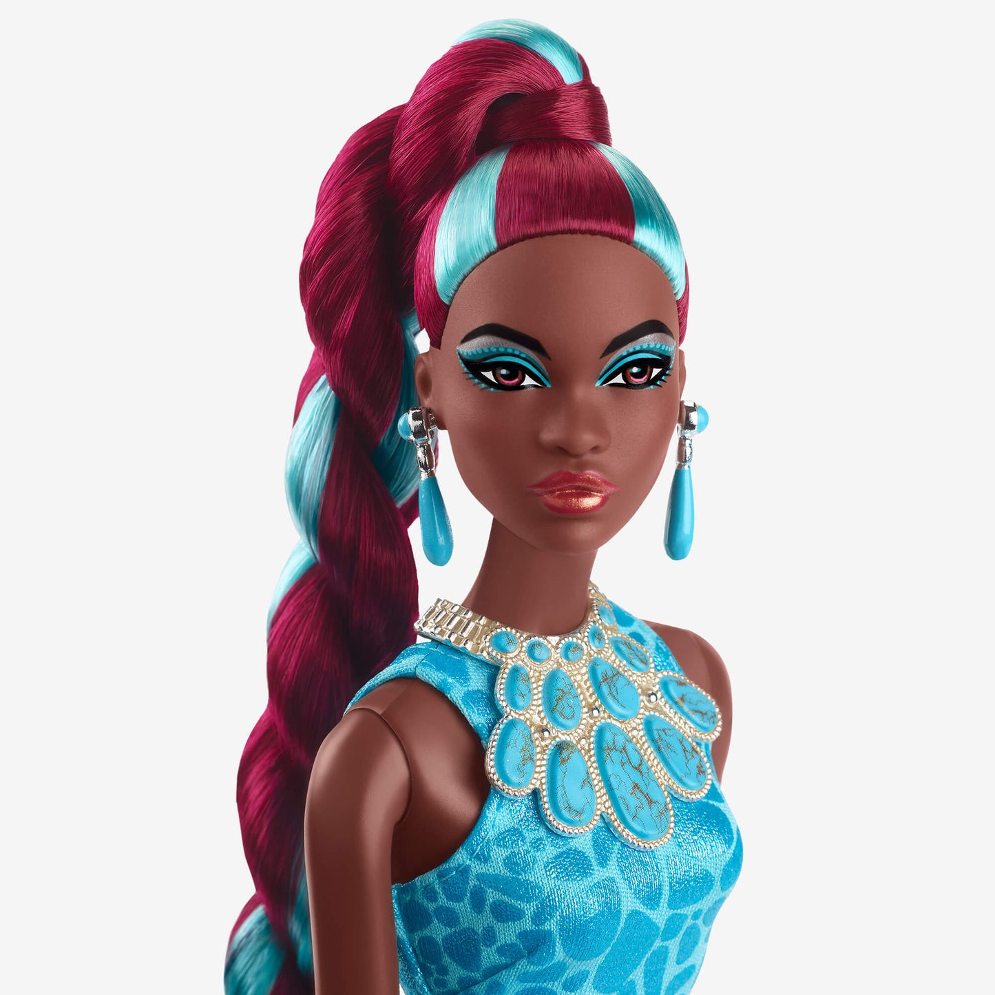 Barbie Fantasy Collection Turquoise Doll - Búp bê Sưu tầm Cao cấp - Mattel