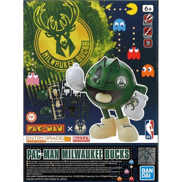 Pac-Man Milwaukee Bucks - Entry Grade