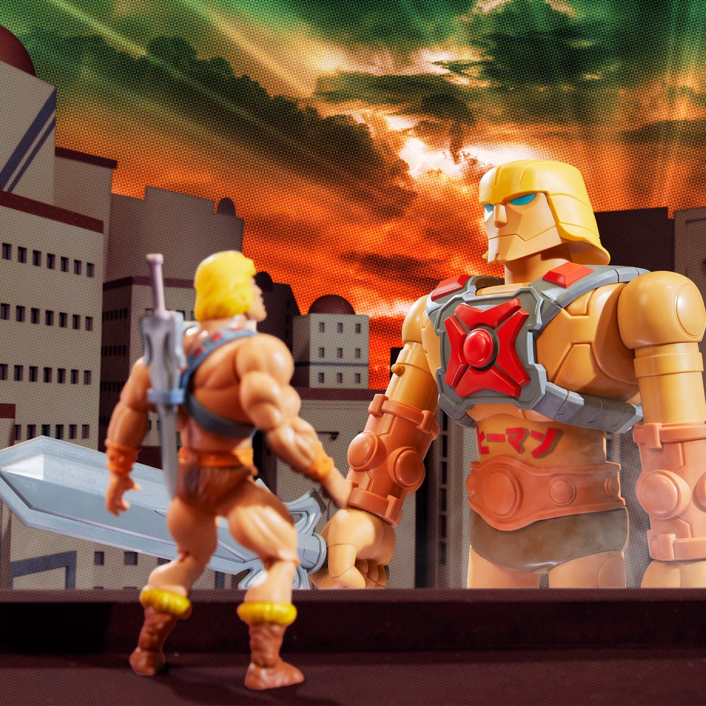 Shogun Warriors He-Man Collector Figure - Mô hình Robot khổng lồ MOTU Mattel Creations - Hình ảnh sản phẩm
