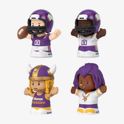 Little People Collector x NFL Minnesota Vikings Set - Bộ Mô Hình Nhân Vật Sưu Tập Đội Bóng Vikings - Mattel - Hình ảnh bổ sung 5
