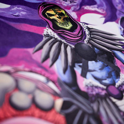 Gianni Lee X Skeletor Artist Print - Tranh Nghệ Thuật Sưu Tầm - Masters of the Universe - Góc nhìn khác 3