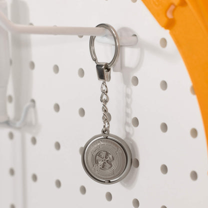 Hot Wheels x Daniel Arsham Spinner Keychain - Móc Khóa Xoay Nghệ Thuật Mattel Creations - Hình ảnh chi tiết 2