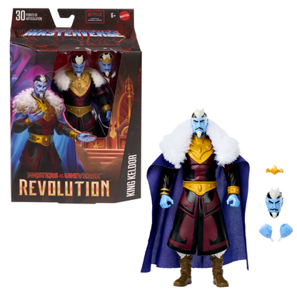 Masters of the Universe Masterverse King Keldor Action Figure - Mô Hình Hành Động 7 Inch Cao Cấp - Mattel - Hình ảnh chi tiết 2