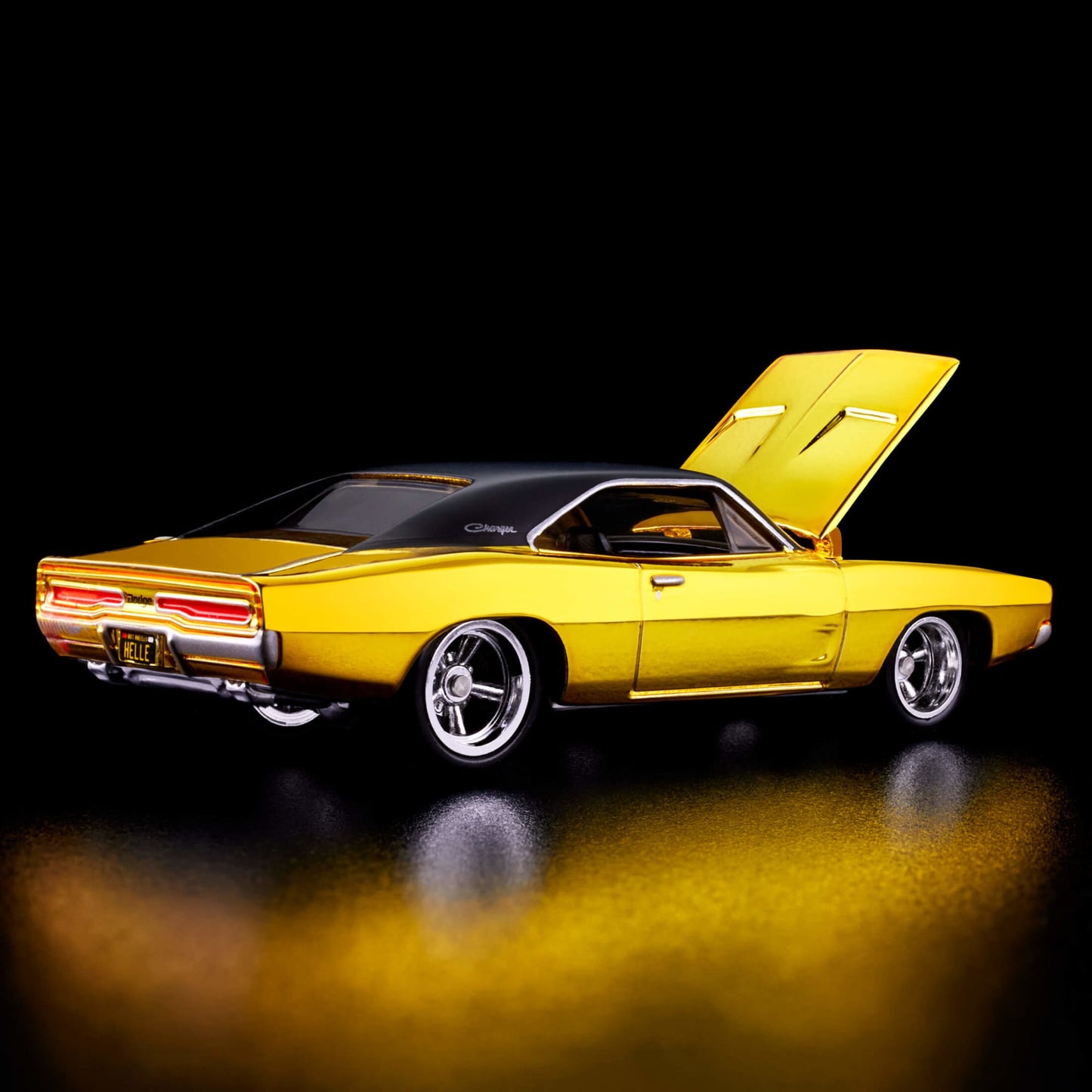 RLC Exclusive 1969 Dodge Charger R/T Mô Hình Xe Cơ Bắp 1:64 Hot Wheels - Hình ảnh bổ sung 6