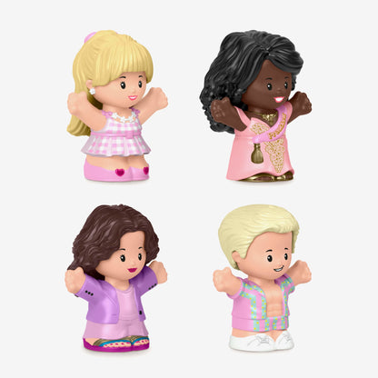 Little People Collector Barbie The Movie Special Edition Set - Bộ 4 Mô Hình Figure Sưu Tầm - Mattel HRK97 - Góc nhìn khác 3