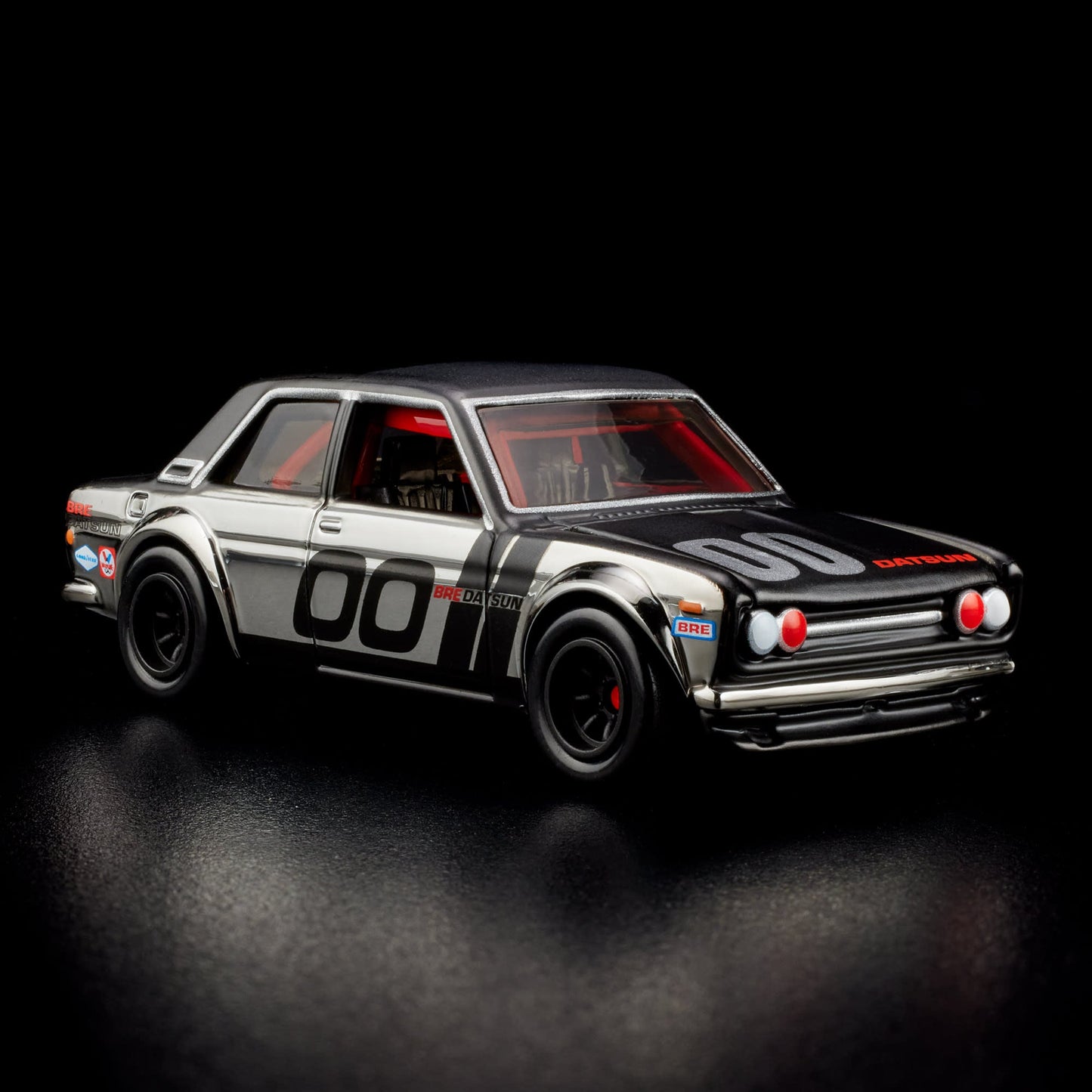 Hot Wheels RLC '71 Datsun 510 Xe Mô Hình Kim Loại Tỉ Lệ 1:64 Hot Wheels Collectors - Hình ảnh sản phẩm