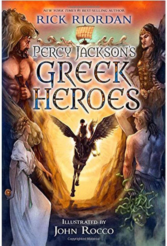Percy Jackson and the Greek Heroes by Rick Riordan HARDBACK x 2