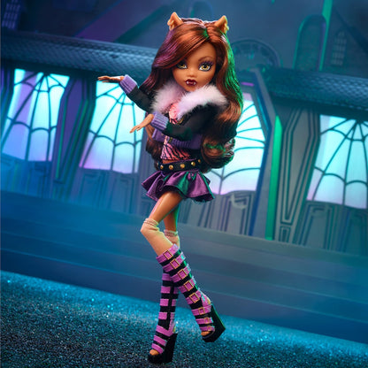 Monster High Clawdeen Wolf Reproduction Doll Búp Bê Sưu Tầm G1 Mattel HGC30 - Hình ảnh sản phẩm