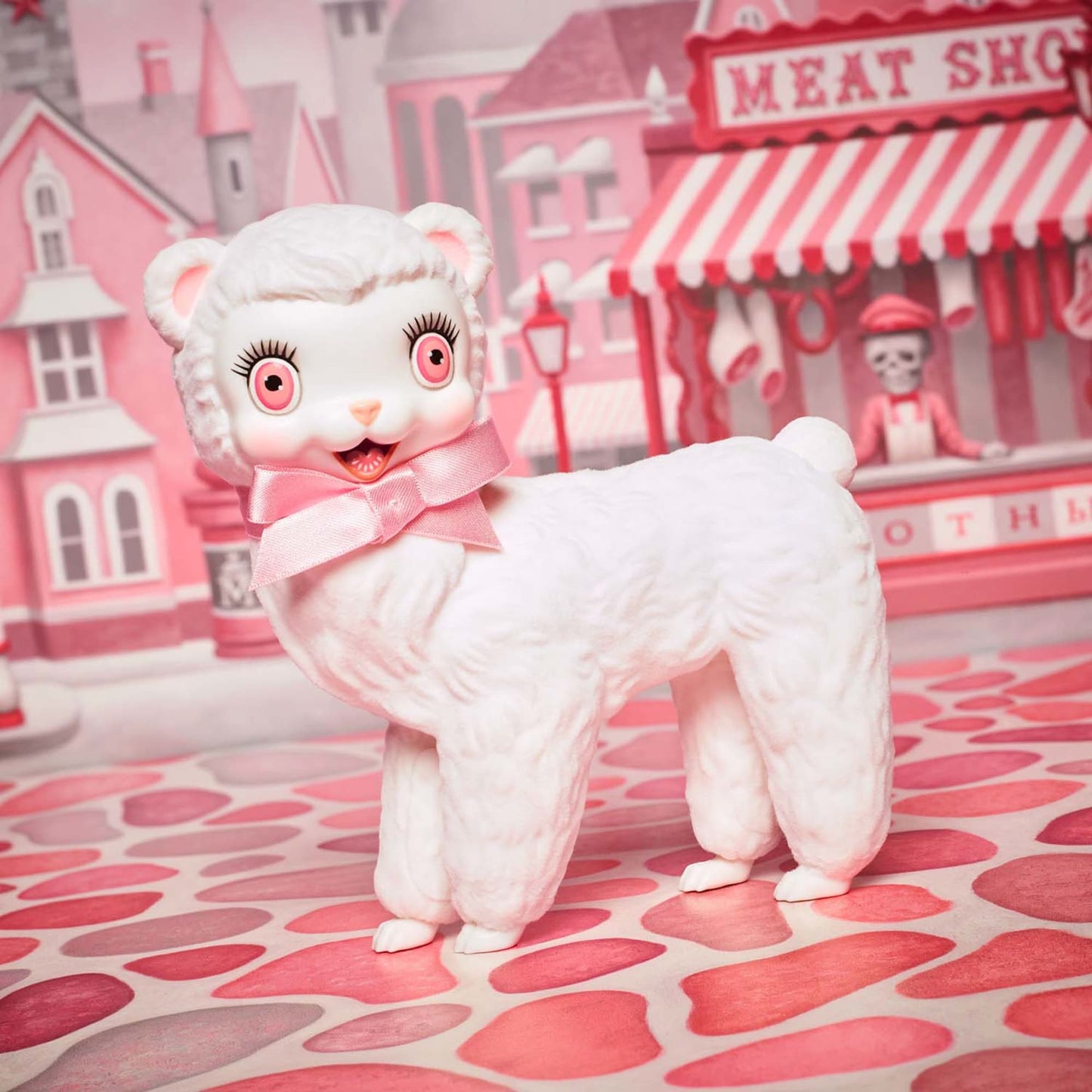 Pink Pop Barbie Mark Ryden x Barbie Doll - Búp Bê Sưu Tầm Cao Cấp Silkstone - Mattel Creations HJN33 - Hình ảnh bổ sung 6