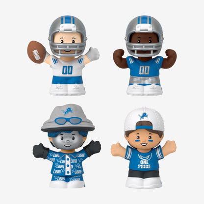 Little People Collector x NFL Detroit Lions Set - Bộ Mô Hình Đồ Chơi NFL Mattel - Hình ảnh bổ sung 4