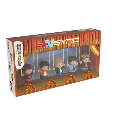 Little People Collector NSYNC Special Edition Set - Bộ Mô Hình Nhân Vật Ban Nhạc NSYNC - Mattel HPV74 Mattel - ảnh 3 - Action