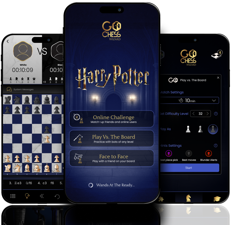 GoChess Wizard Lite - Bàn Cờ Vua Thông Minh Harry Potter Particula