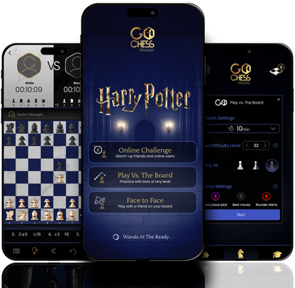 GoChess Wizard Lite - Bàn Cờ Vua Thông Minh Harry Potter Particula
