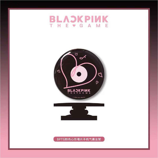 BPTG Phone Accessories - Black Round Stand - Giá đỡ điện thoại tròn - BLACKPINK THE GAME BPTG-2406071