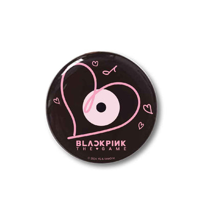 BPTG Phone Accessories - Black Round Stand - Giá đỡ điện thoại tròn - BLACKPINK THE GAME BPTG-2406071