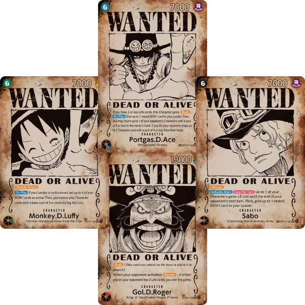 Bài One Piece Card Game Booster Pack OP-13 Carrying On His Will Tiếng Anh
