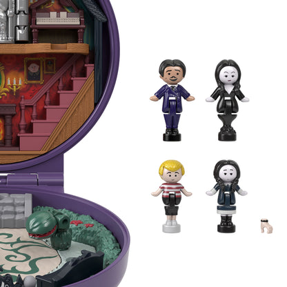 Polly Pocket Collector The Addams Family Compact - Đồ Chơi Mô Hình Sưu Tầm Mattel HXW25 Mattel - ảnh 2 - Figure Sets