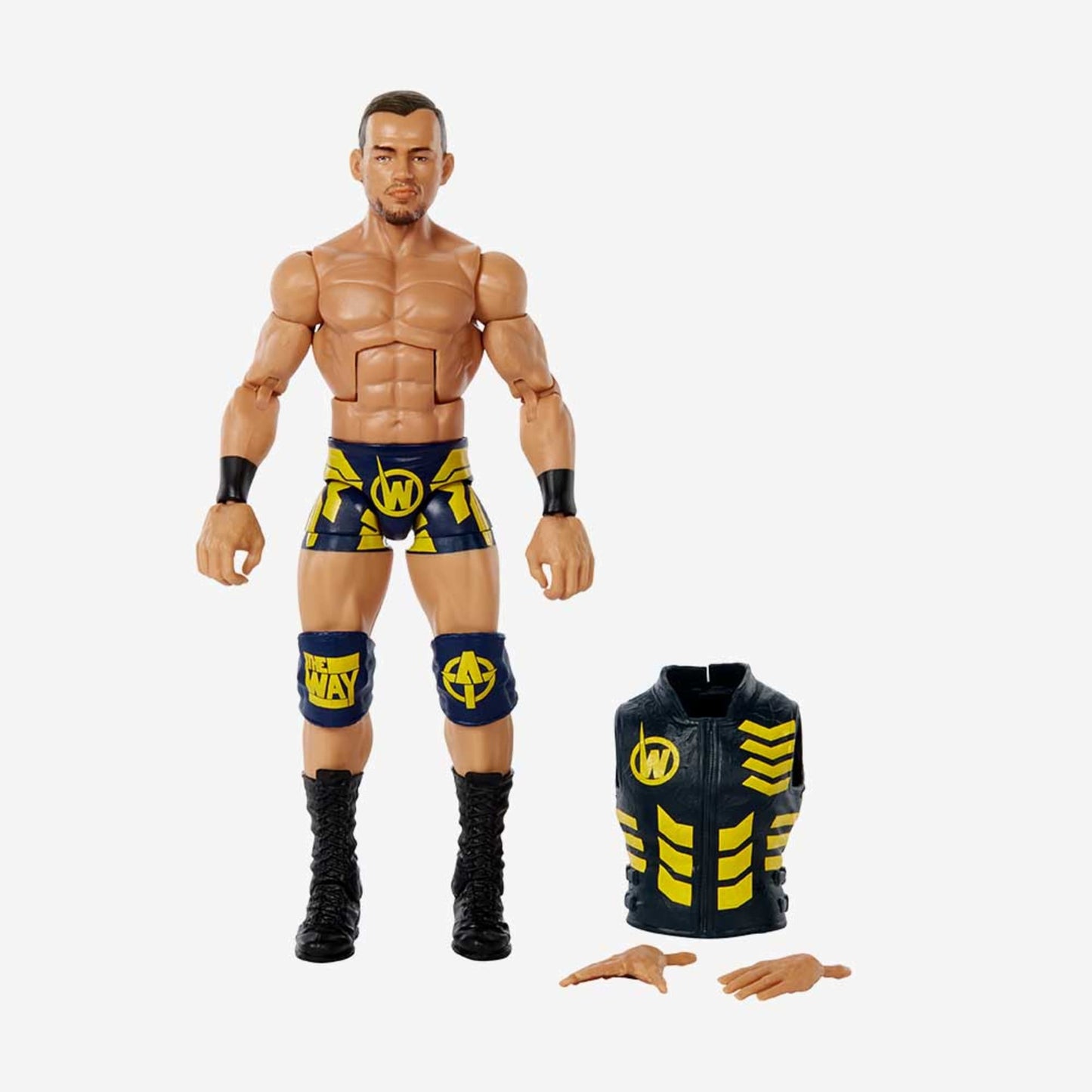 WWE Austin Theory Elite Collection Action Figure - Mô hình nhân vật đô vật Mỹ Mattel - Hình ảnh bổ sung 5