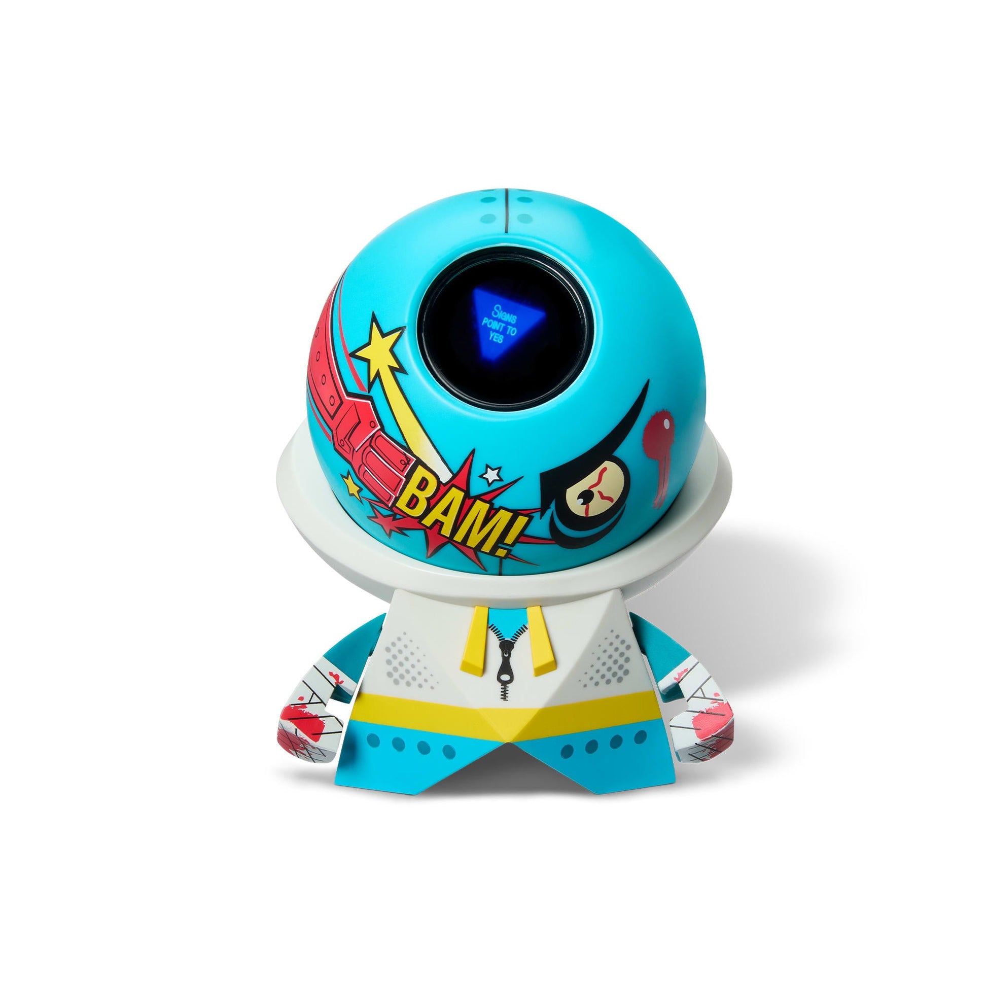 Blue Rock ‘Em Sock ‘Em Robots x FIGURE8 Collectible Figure - Mô hình sưu tầm Mattel Creations - Hình ảnh chi tiết 2