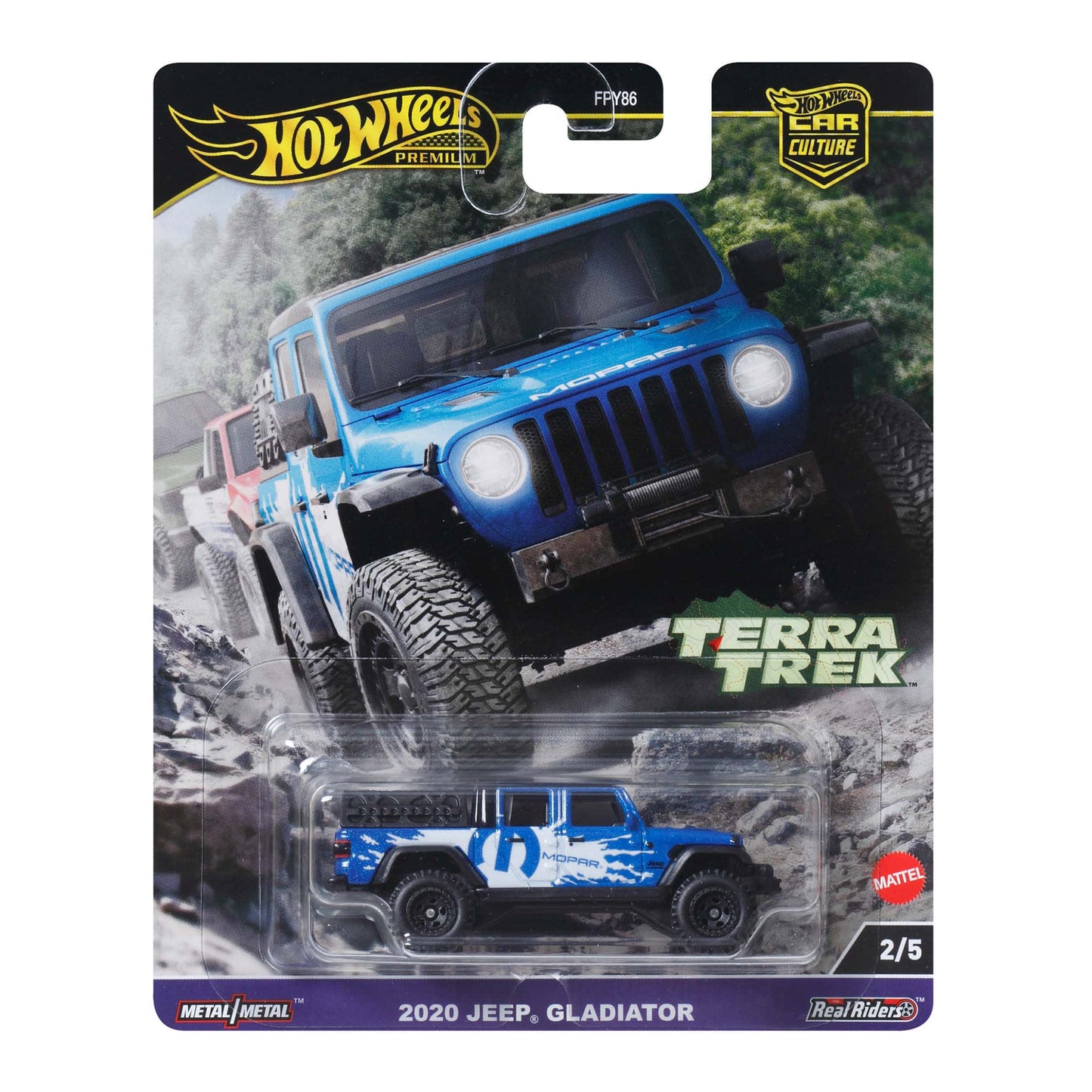 Hot Wheels Car Culture Circuit Legends 2020 Jeep Gladiator - Xe Mô Hình 1:64 Cao Cấp Mattel