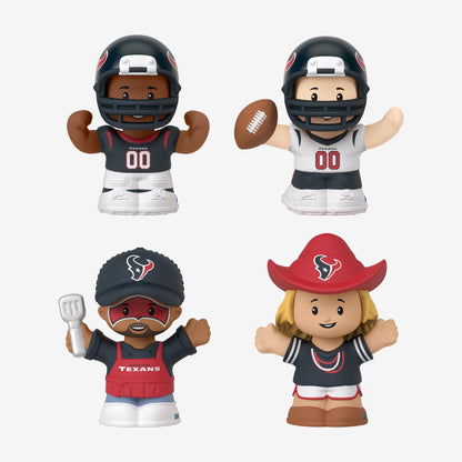 Little People Collector x NFL Houston Texans Set - Bộ Mô Hình Đồ Chơi Sưu Tầm Thể Thao - Mattel - Hình ảnh bổ sung 4