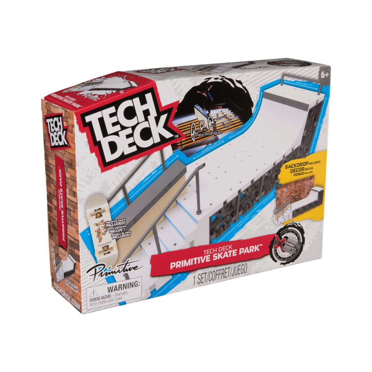 X-Connect TECH DECK 6073916 Performance Playset - Bộ đồ chơi sân trượt ván ngón tay - Tech Deck