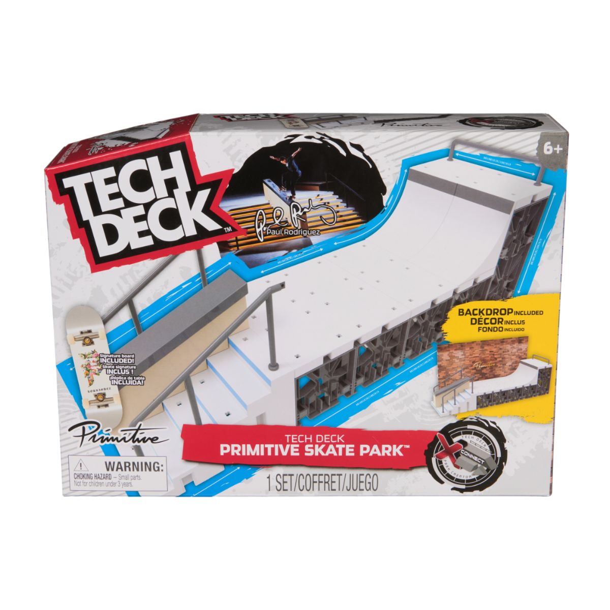 X-Connect TECH DECK 6073916 Performance Playset - Bộ đồ chơi sân trượt ván ngón tay - Tech Deck