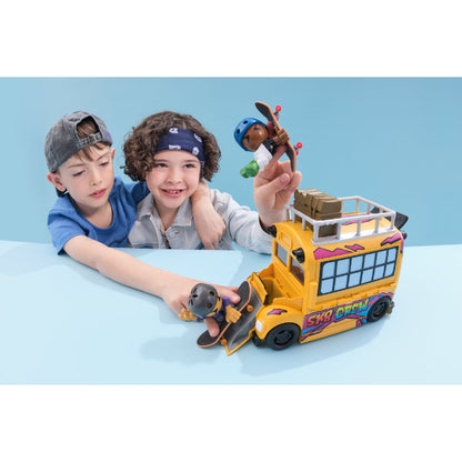SK8 Tech Deck 6071034 Show Bus Playset - Bộ đồ chơi xe bus biểu diễn 2 trong 1 - Tech Deck