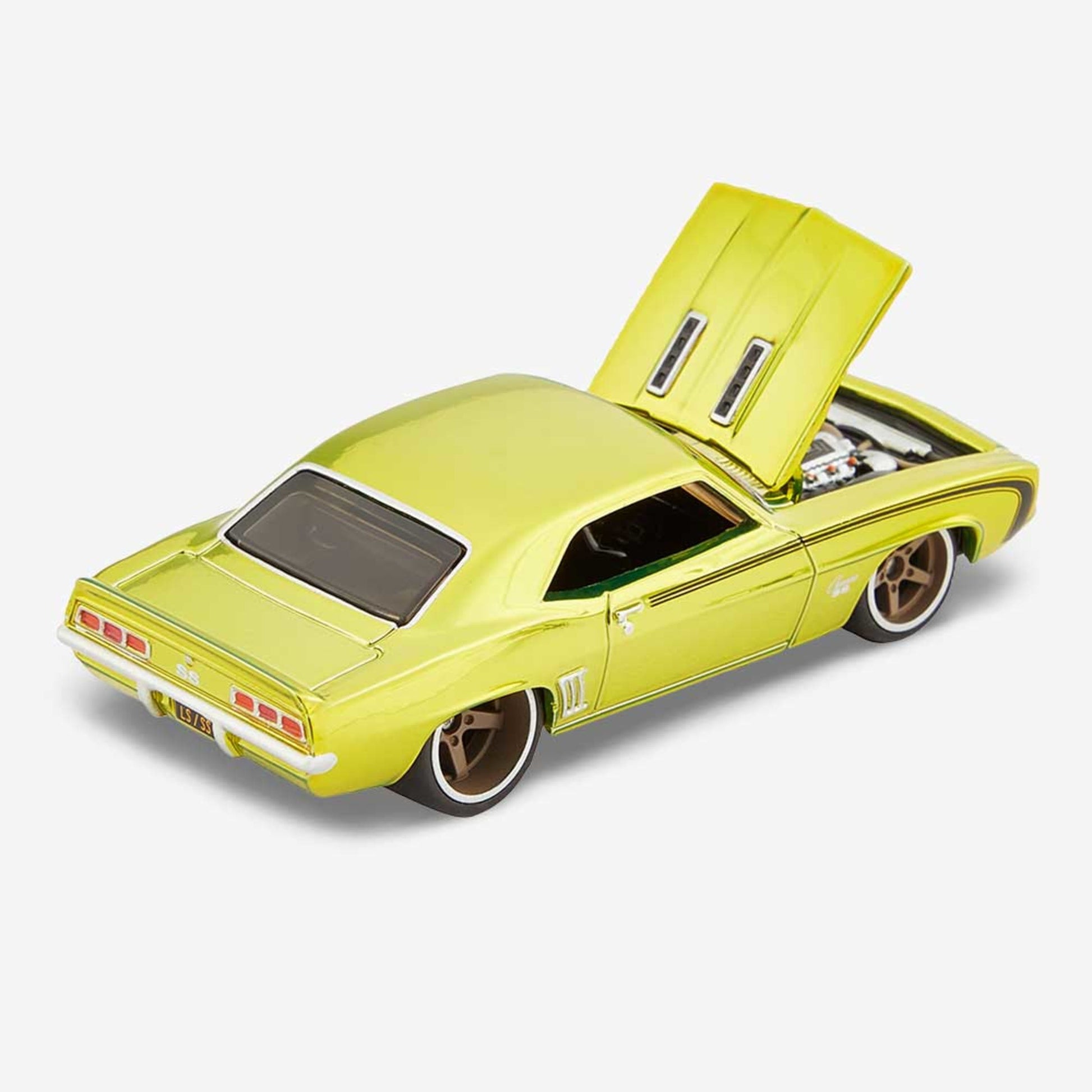 RLC Exclusive ’69 Chevrolet Camaro SS - Xe Mô Hình Tỉ Lệ 1:64 Cao Cấp - Hot Wheels Collectors - Góc nhìn khác 3
