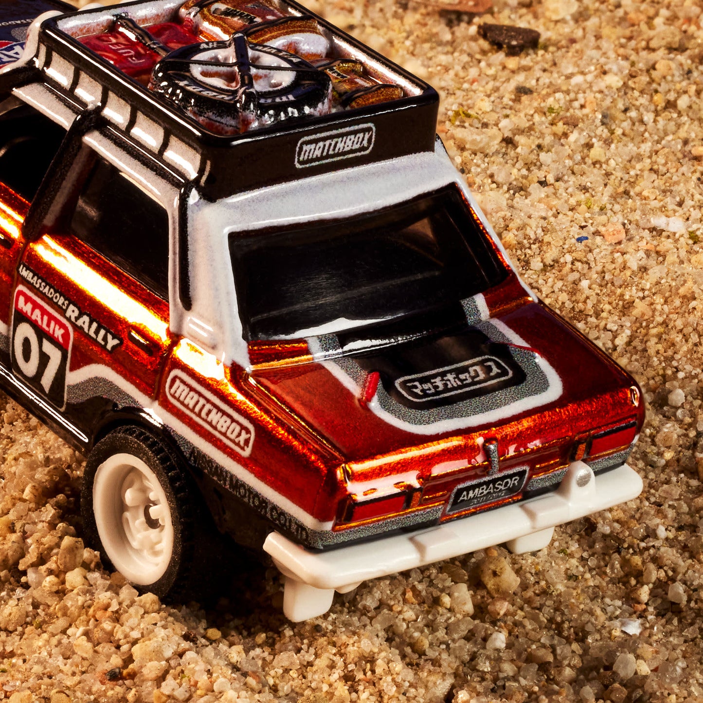 Matchbox 1970 Datsun 510 Rally - Mô Hình Xe Đua Cao Cấp - Matchbox Matchbox - ảnh 4 - Mô hình xe Die-cast