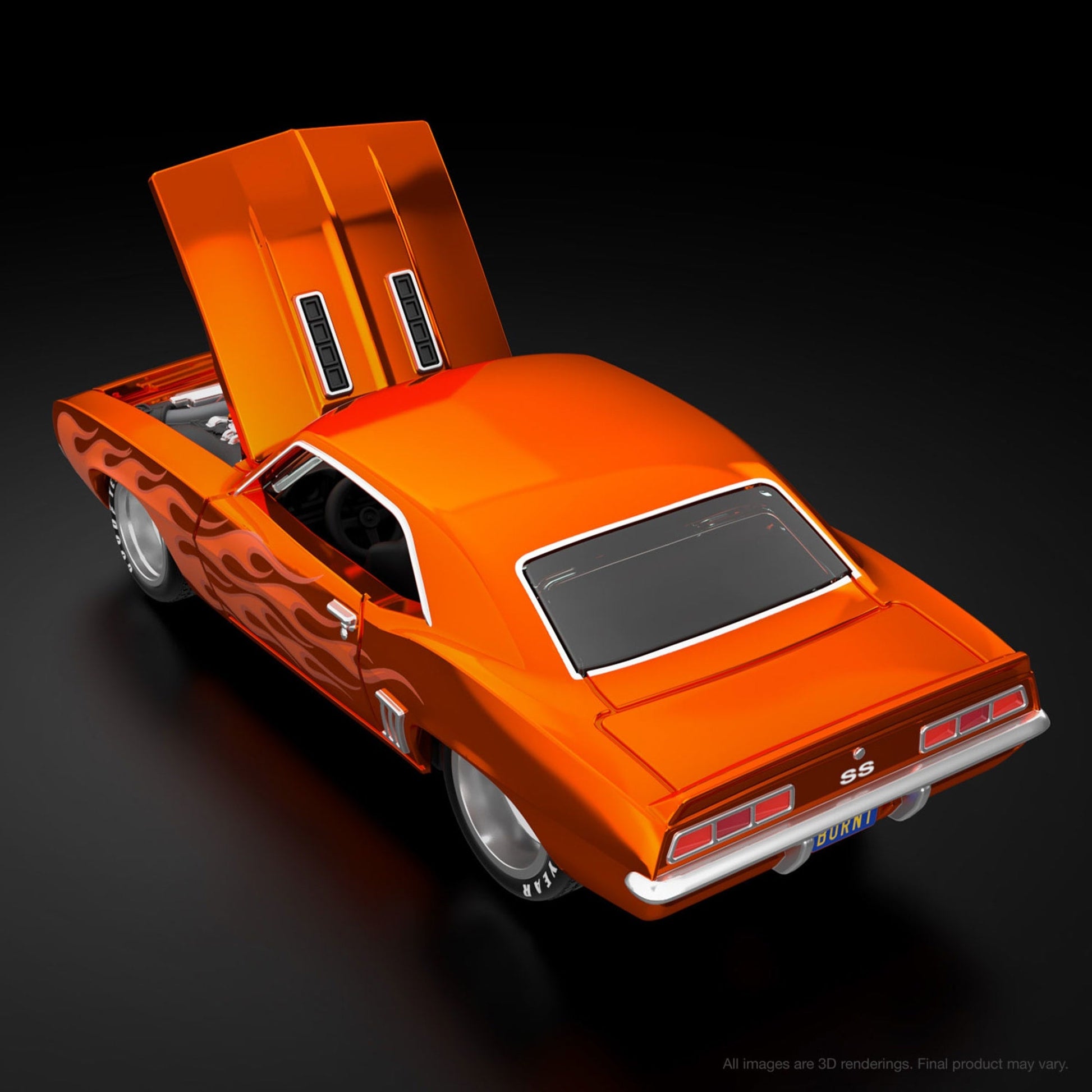 RED LINE CLUB sELECTIONs ’69 CHEVY CAMARO SS - Xe Mô Hình Hot Wheels RLC 1:64 - Hình ảnh bổ sung 8