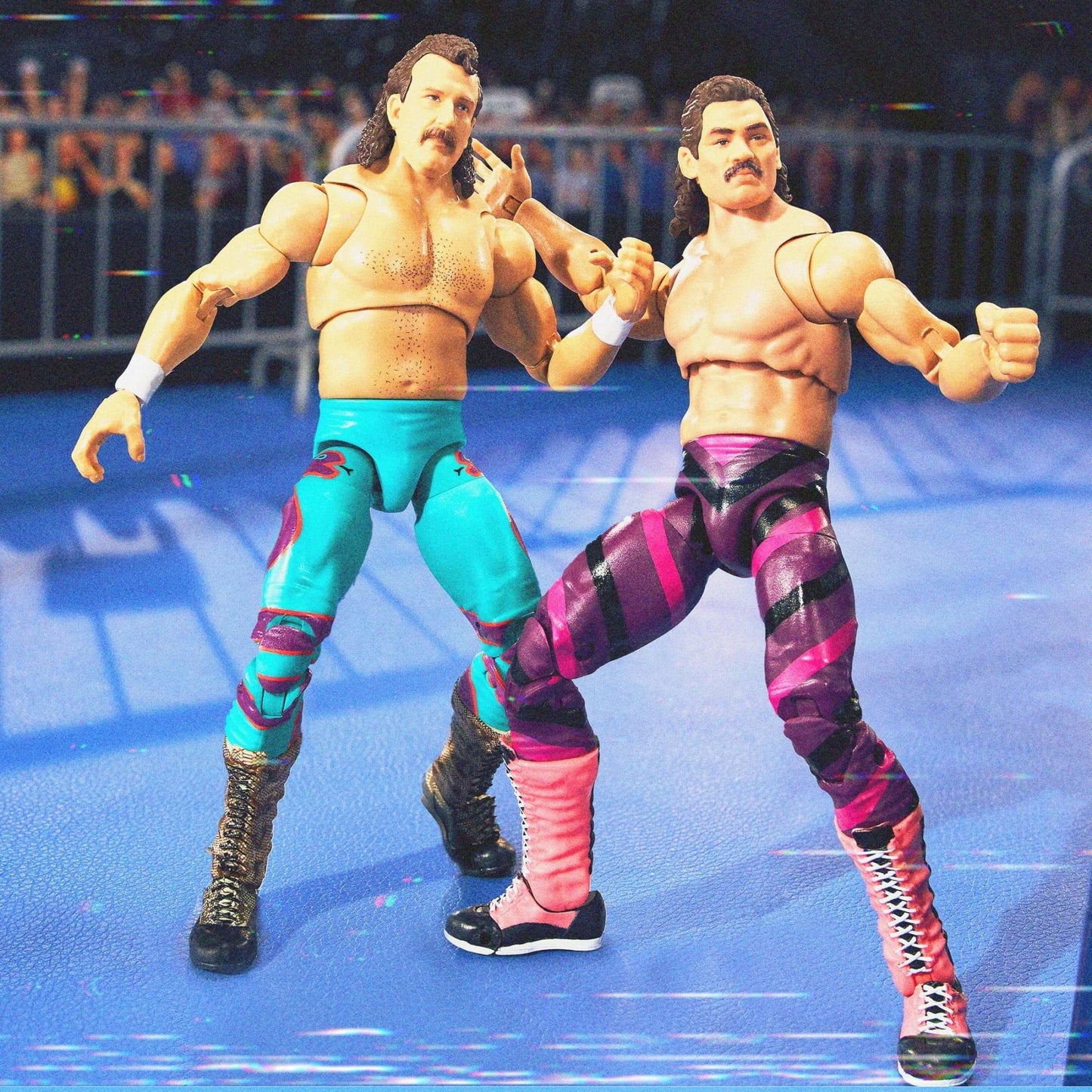 WWE Action Figure Ultimate Edition Coliseum Collection Jake “The Snake” Roberts & “Ravishing” Rick Rude 2-Pack - Bộ 2 Mô Hình