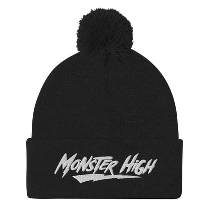Monster High Logo Pom Pom Beanie - Mũ Len Có Quả Bông Cao Cấp - Mattel Creations - Hình ảnh chi tiết 2