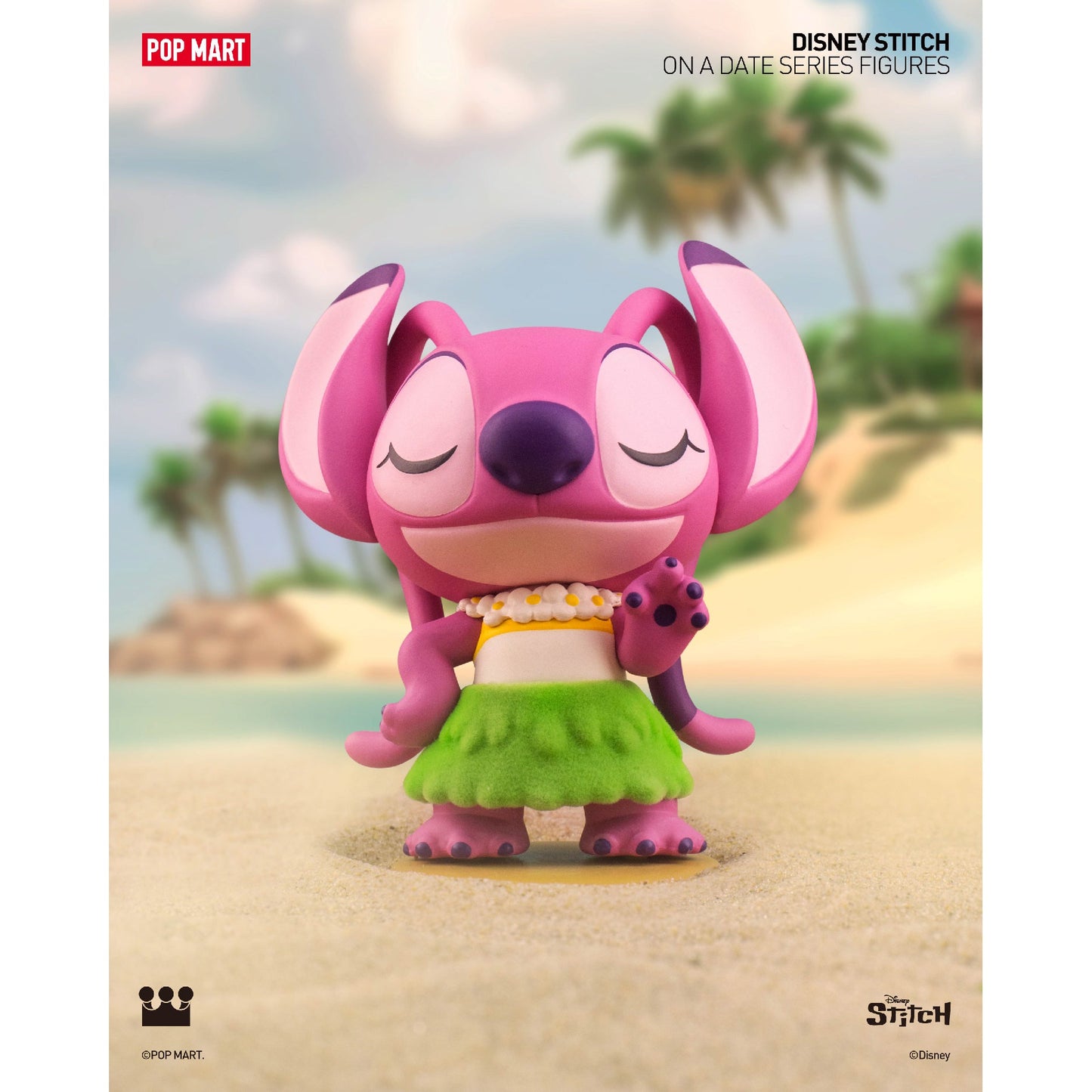 Disney Pattern Stitch On A Date - Mô hình Blind Box Art Toy - POP MART