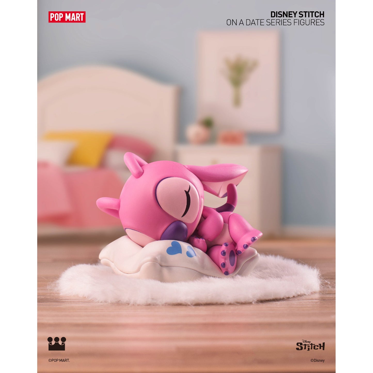 Disney Pattern Stitch On A Date - Mô hình Blind Box Art Toy - POP MART