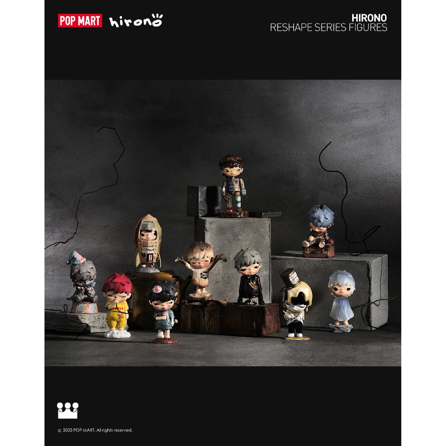 Hirono Reshape Figures - Mô hình Blind Box - POP MART