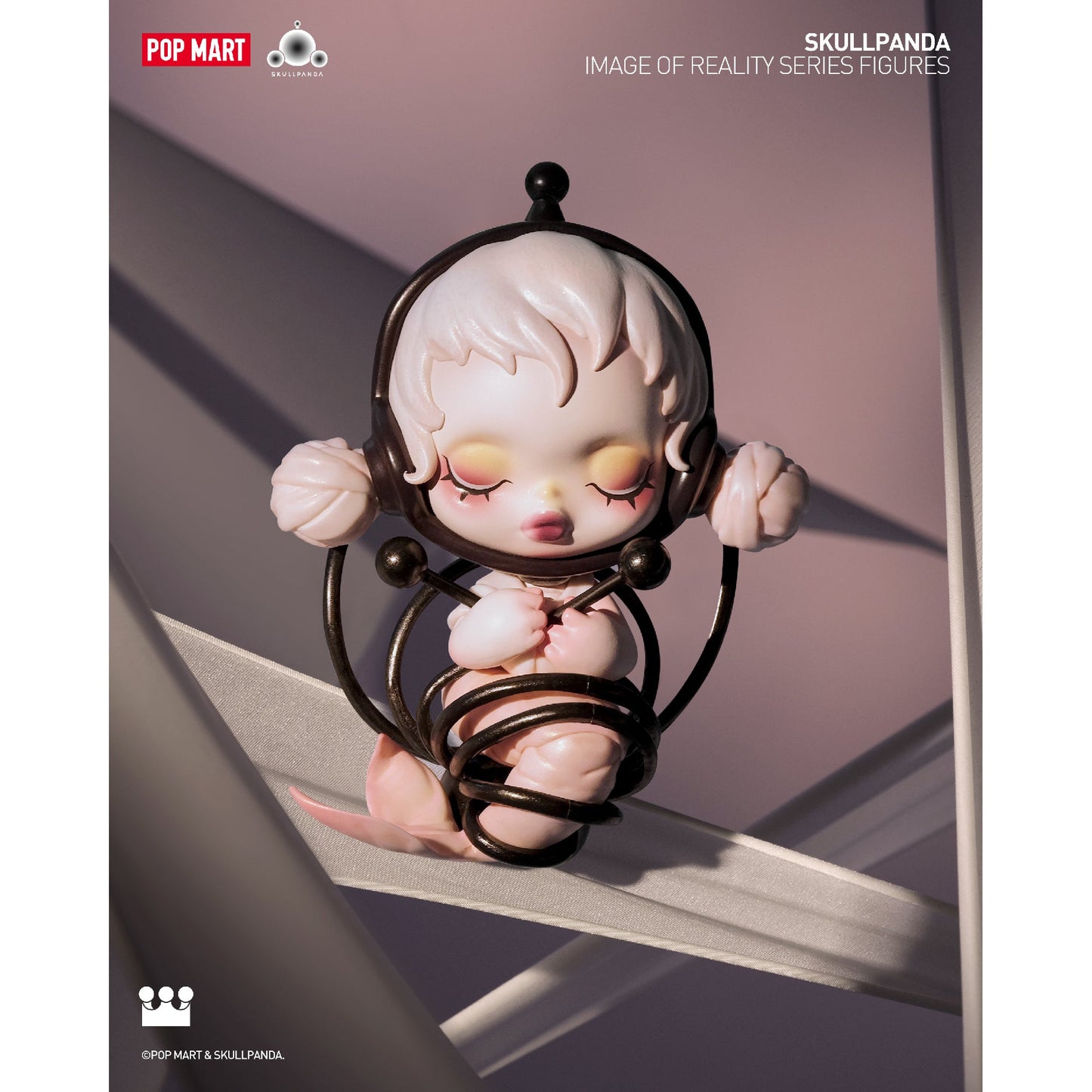 Skullpanda Image Of Reality - Mô hình Blind Box Art Toy - POP MART