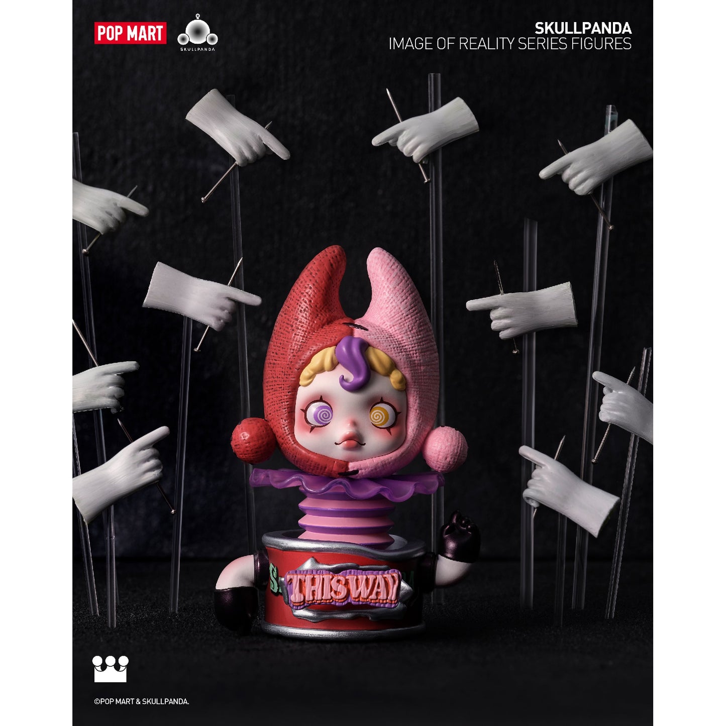 Skullpanda Image Of Reality - Mô hình Blind Box Art Toy - POP MART
