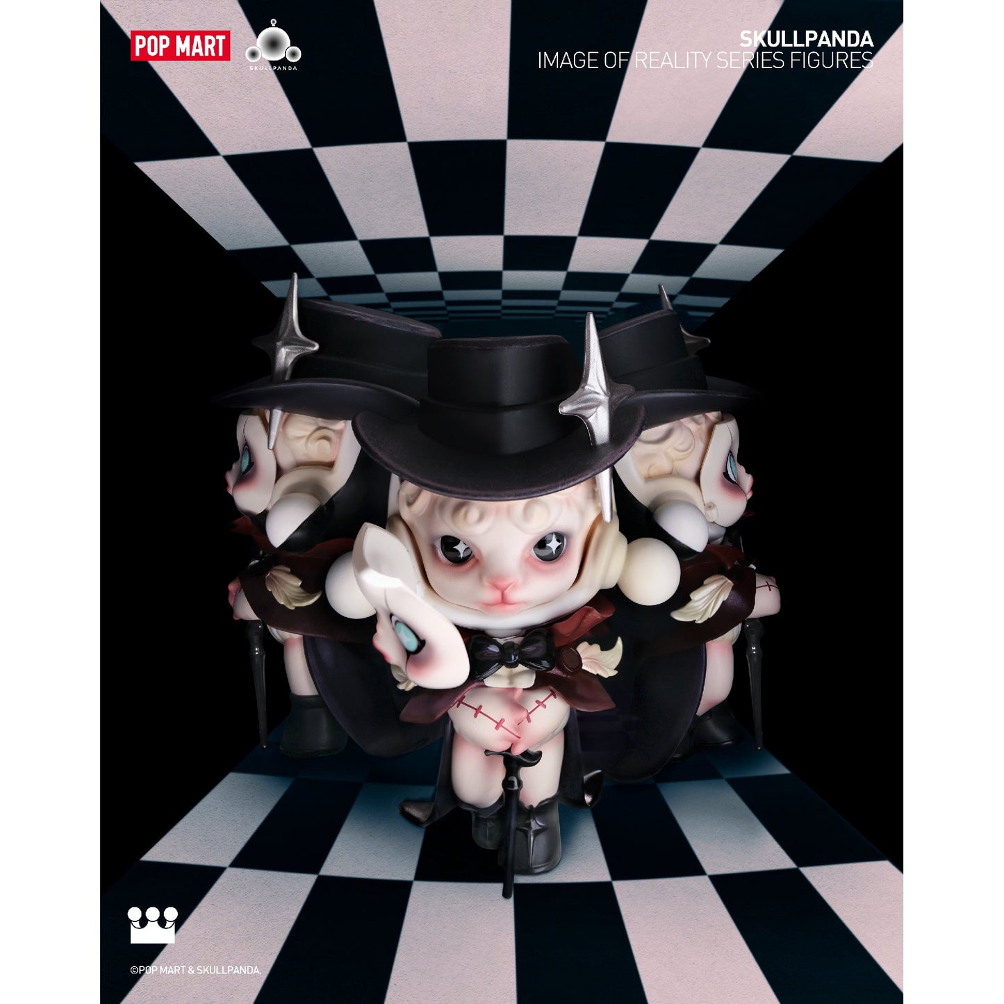 Skullpanda Image Of Reality - Mô hình Blind Box Art Toy - POP MART