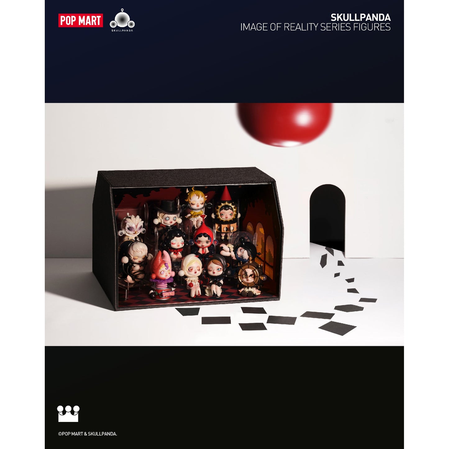 Skullpanda Image Of Reality - Mô hình Blind Box Art Toy - POP MART