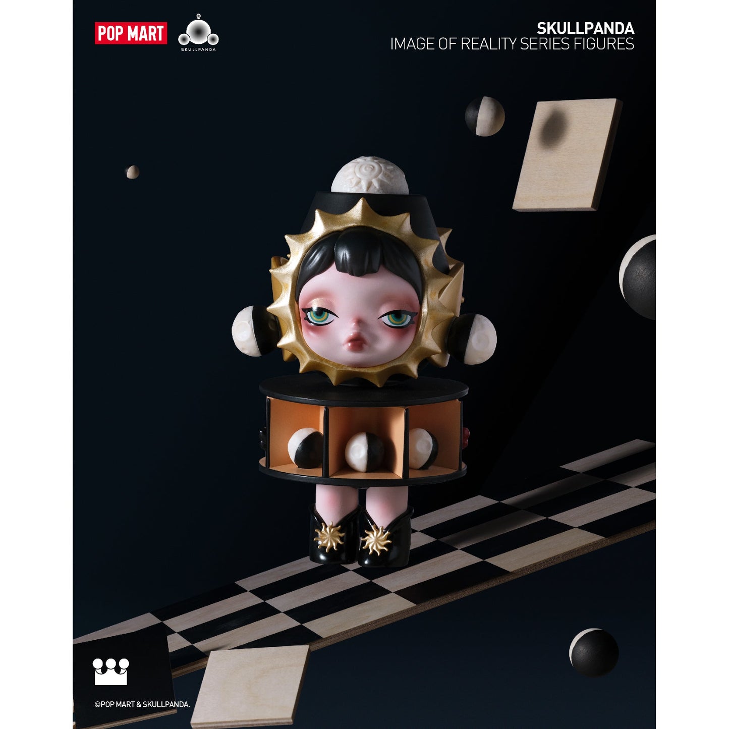 Skullpanda Image Of Reality - Mô hình Blind Box Art Toy - POP MART