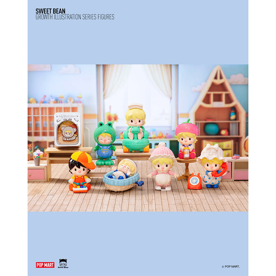 Sweet Bean Growth Illustration - Mô hình Blind Box - POP MART
