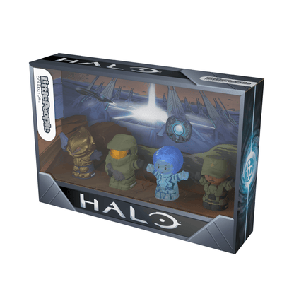 Little People Collector Halo Special Edition Set - Bộ Mô Hình Nhân Vật Halo 3 - Mattel Creations