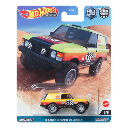 Hot Wheels Car Culture Off Road Vehicles Range Rover Classic - Xe Mô Hình Tỉ Lệ 1:64 Cao Cấp Hot Wheels - Hình ảnh sản phẩm