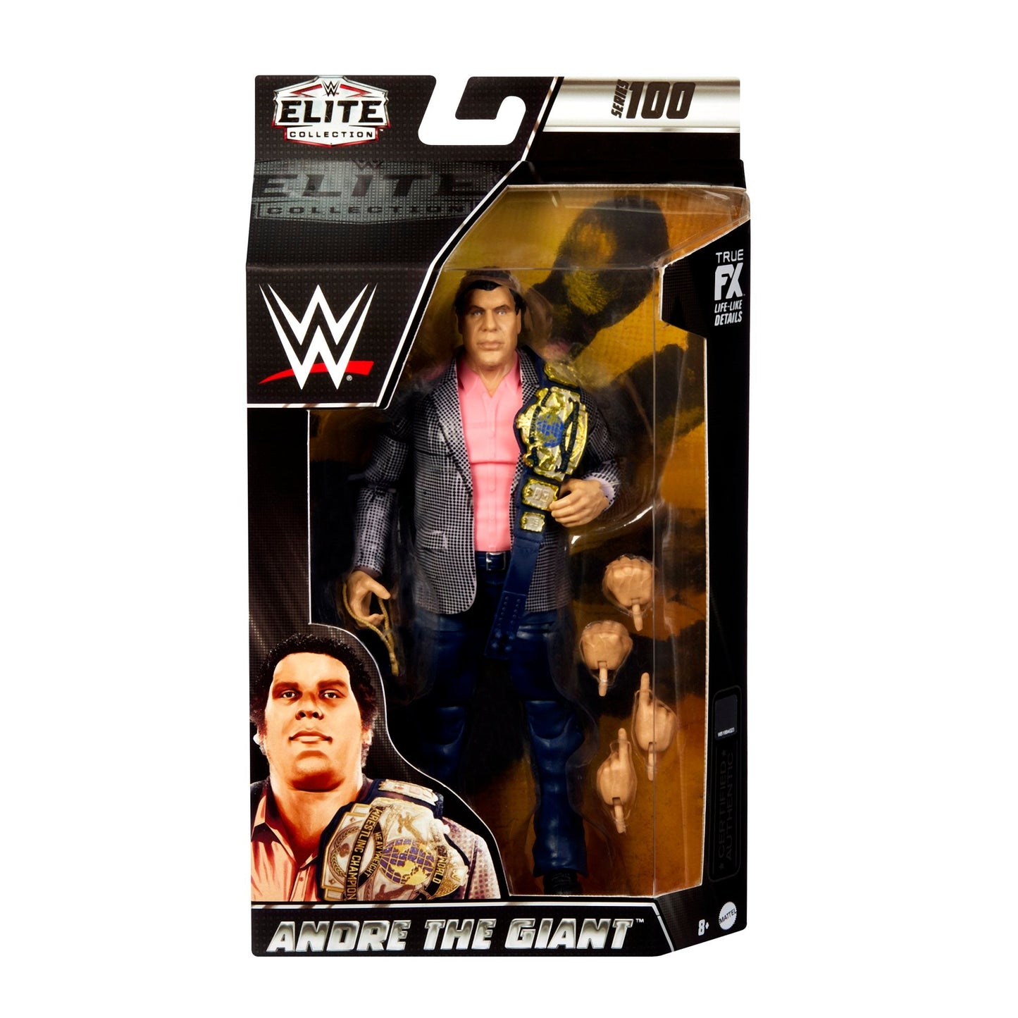 WWE Elite Collection Andre the Giant Action Figure - Mô Hình Đồ Chơi Figure Mattel - Hình ảnh bổ sung 6