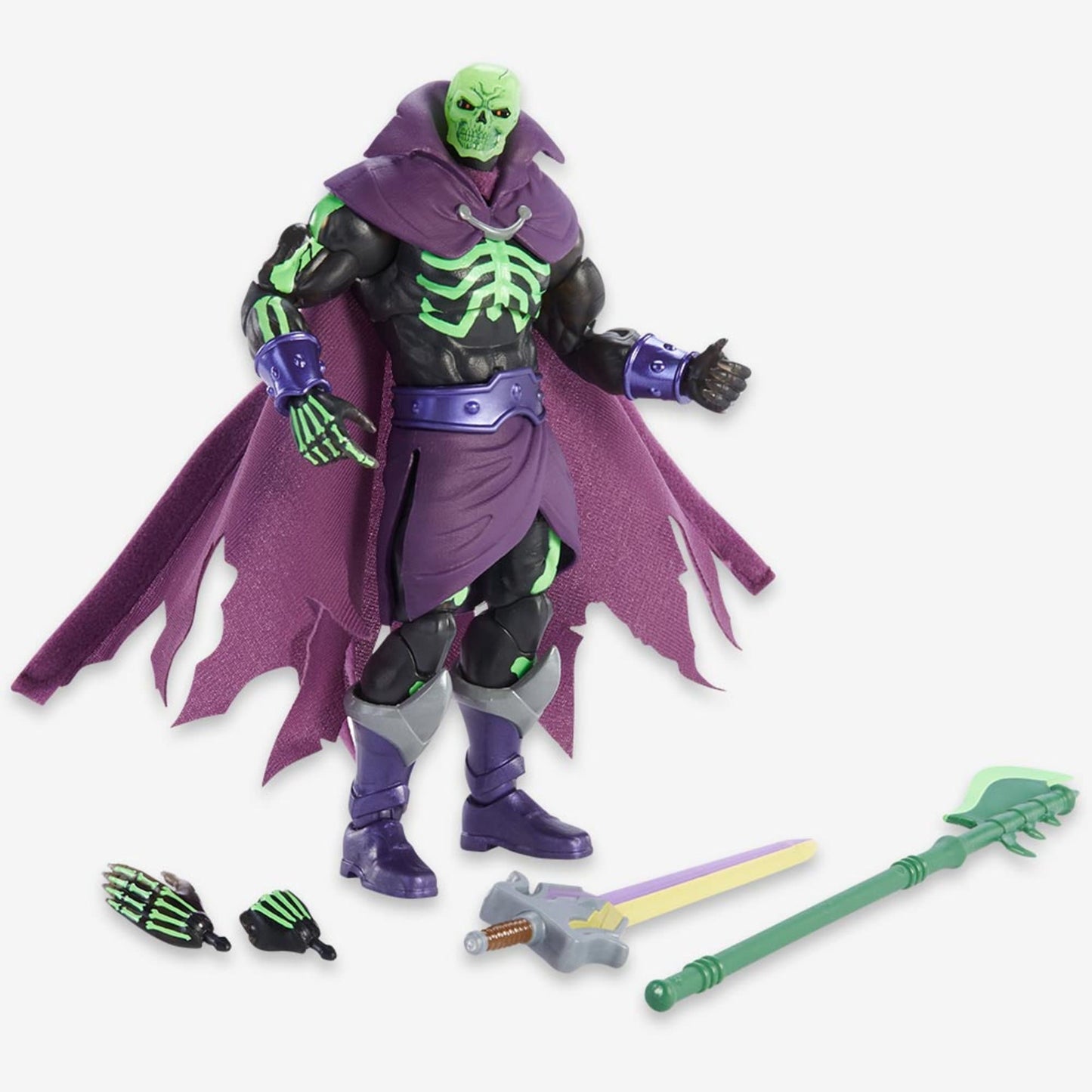 Masters of the Universe Masterverse Revelation Scare Glow Action Figure Mô Hình Phát Sáng Chính Hãng Mattel - Hình ảnh chi tiết 2